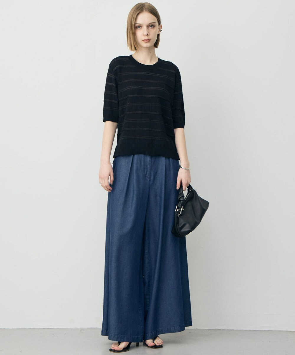 ICB L ルレックスパターン ニットプルオーバー 