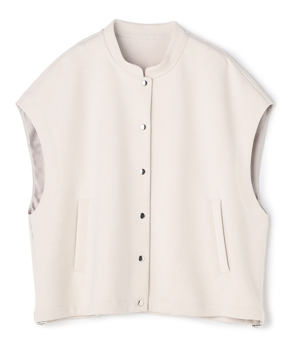 UNFILO BEAUTY FORM JERSEY スリーブレス ブルゾン 