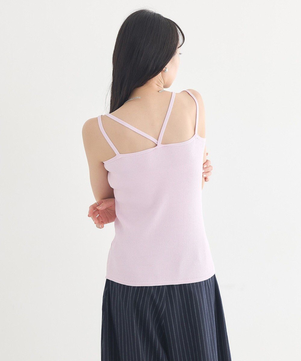 earth music&ecology 【2WAY】SET2点クロスニット＋キャミソール 