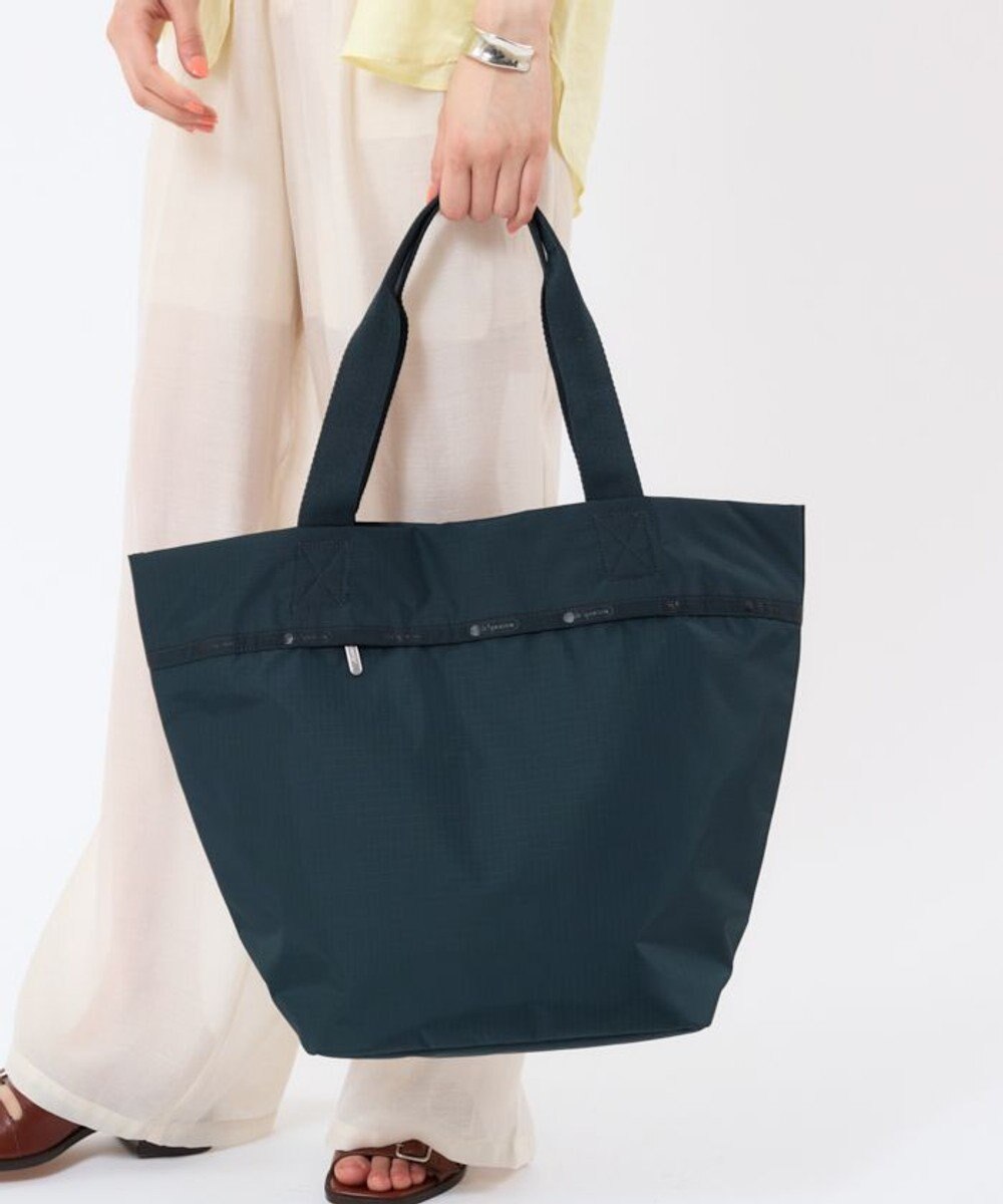 LeSportsac MARKET TOTE/ミッドナイトグリーン 