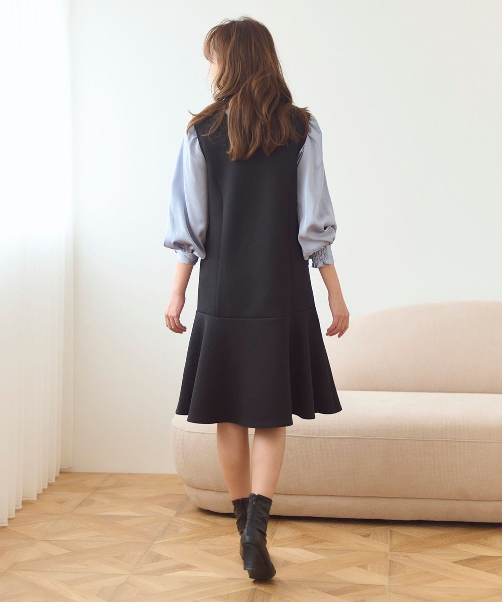 Feroux 【新型・洗える】リボンデザイン ダンボールワンピース 