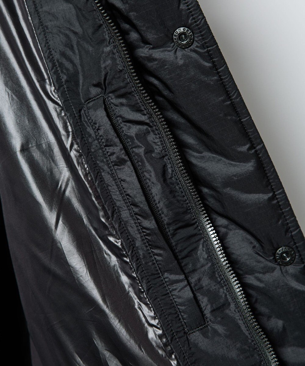 JOSEPH ABBOUD MOUNTAIN 【軽量/撥水】 フーデットキルティング ダウンブルゾン 