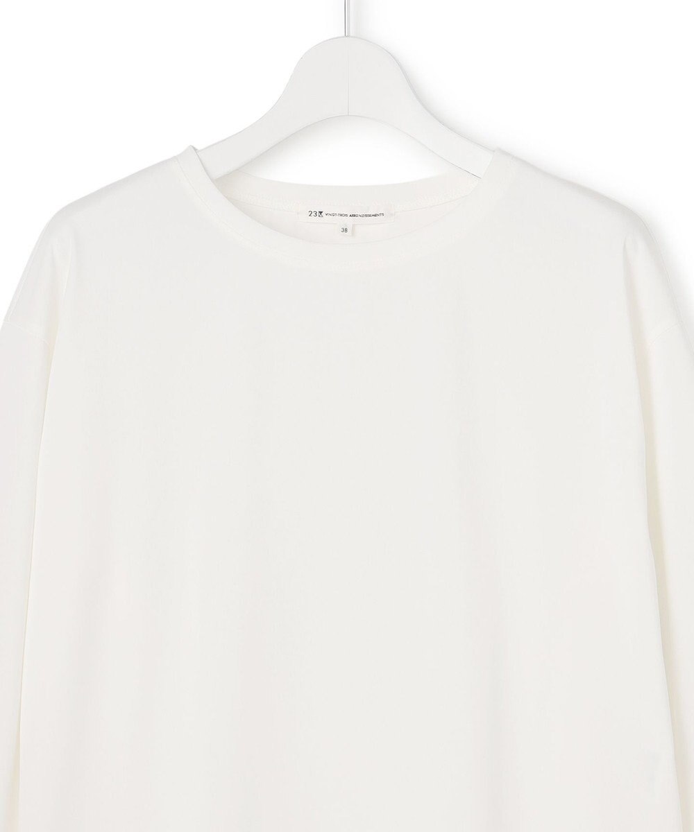 23区 【先行予約】ジョーゼットトリコット TEEブラウス 