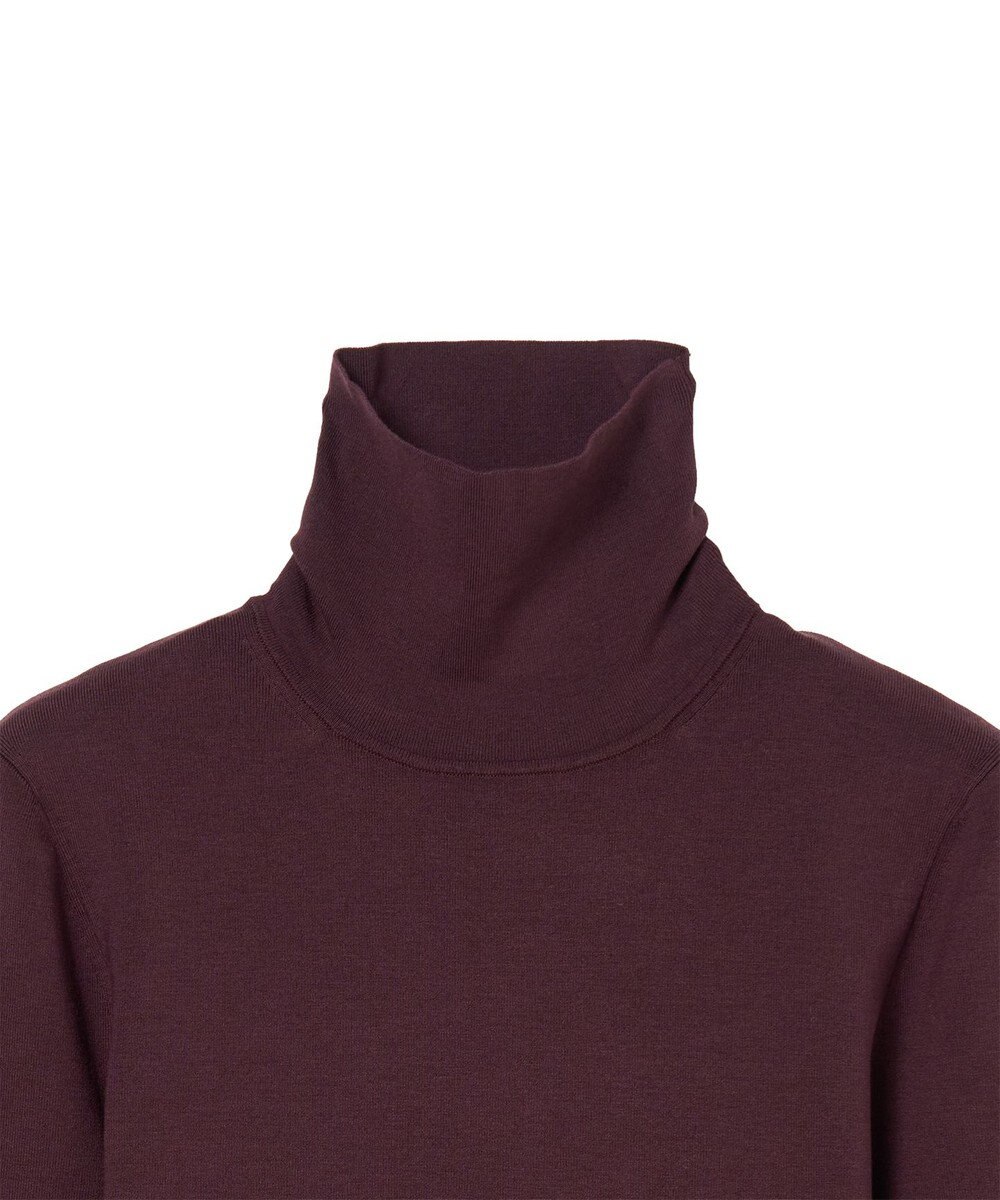 JOSEPH 【洗える】シルクストレッチハイネックトップ 