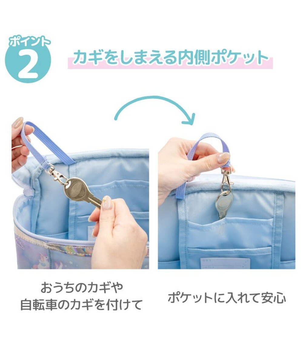 Mother garden マザーガーデン ユニコーン スクエアリュック 【Mサイズ】  《ミルキーウェイ水色》 