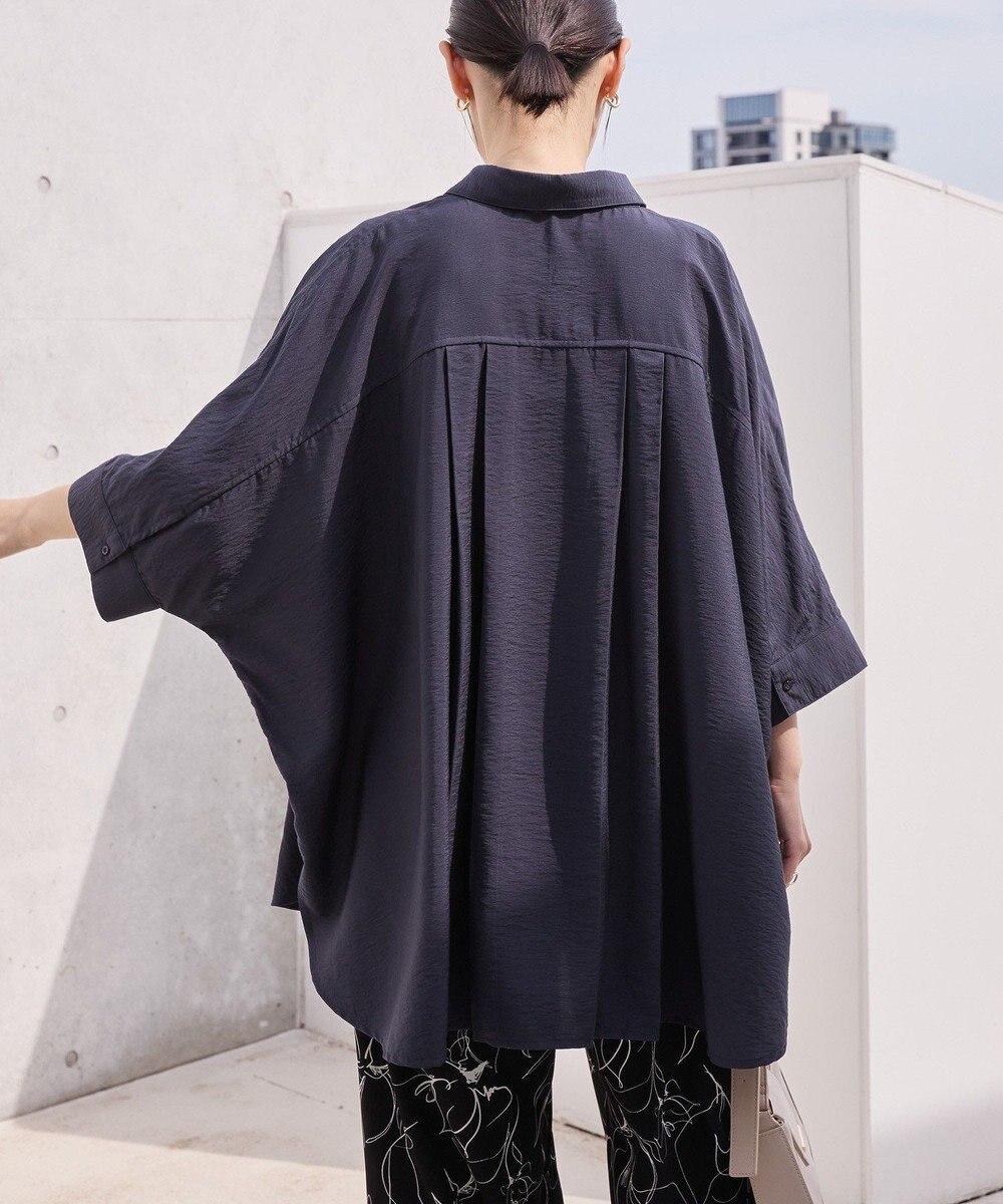 AMERICAN HOLIC 【WEB限定】接触冷感Wポケットシャツチュニック 