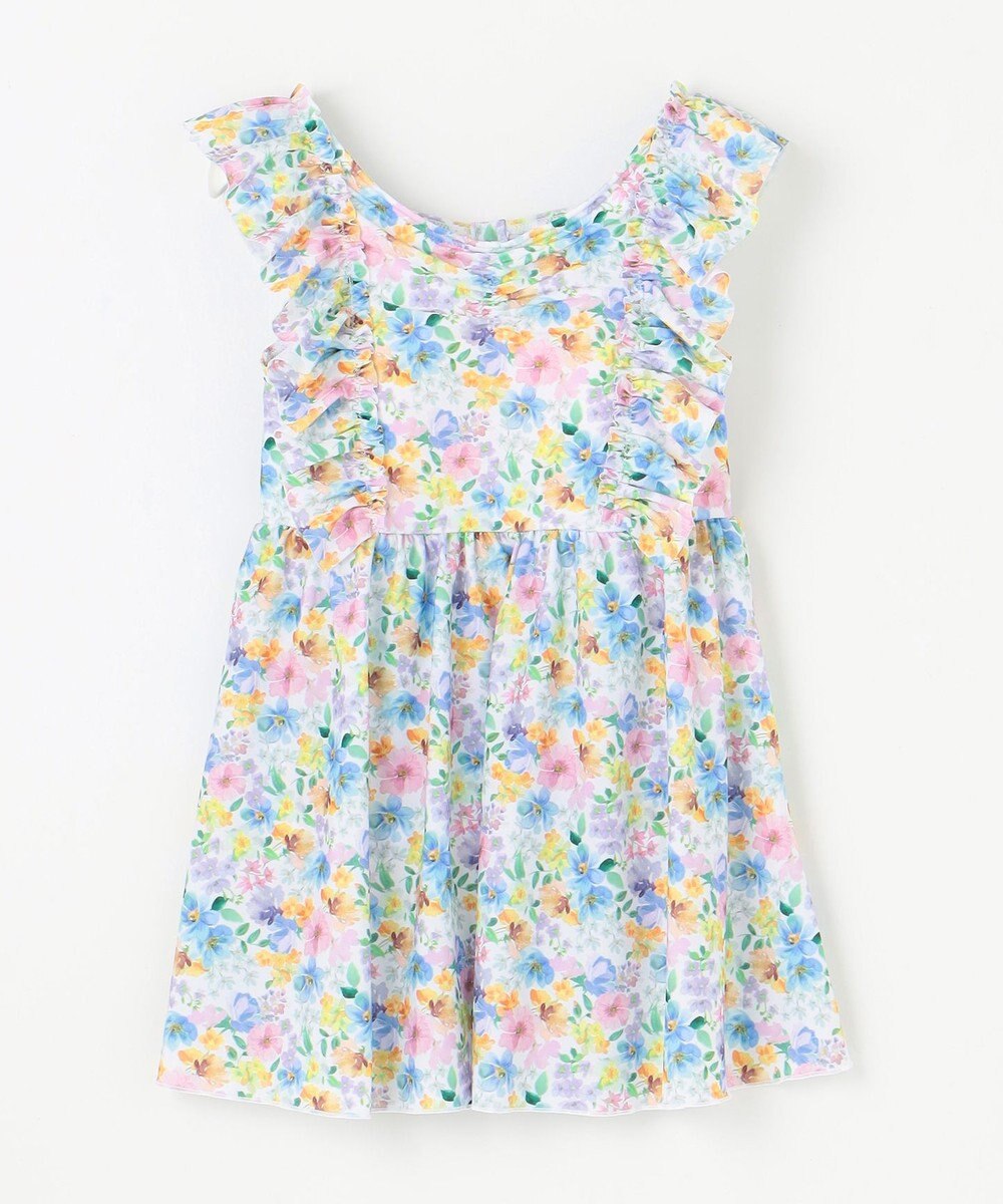 ANY KIDS 花柄 セパレート 水着 