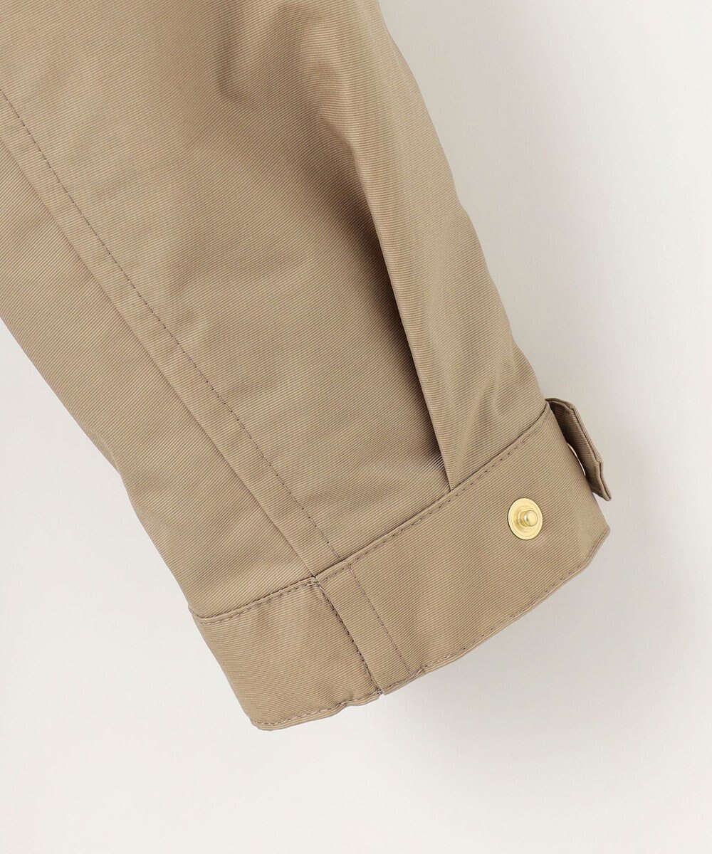 J.PRESS LADIES 【洗える】スパンライクナイロンタッサー フーデット コート 