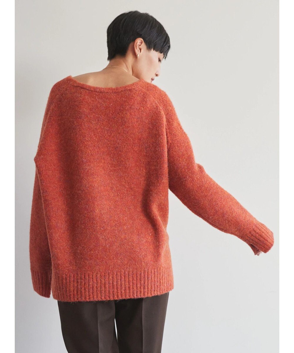 AMERICAN HOLIC ＭｉｘヤーンＶネックニットプルオーバー 