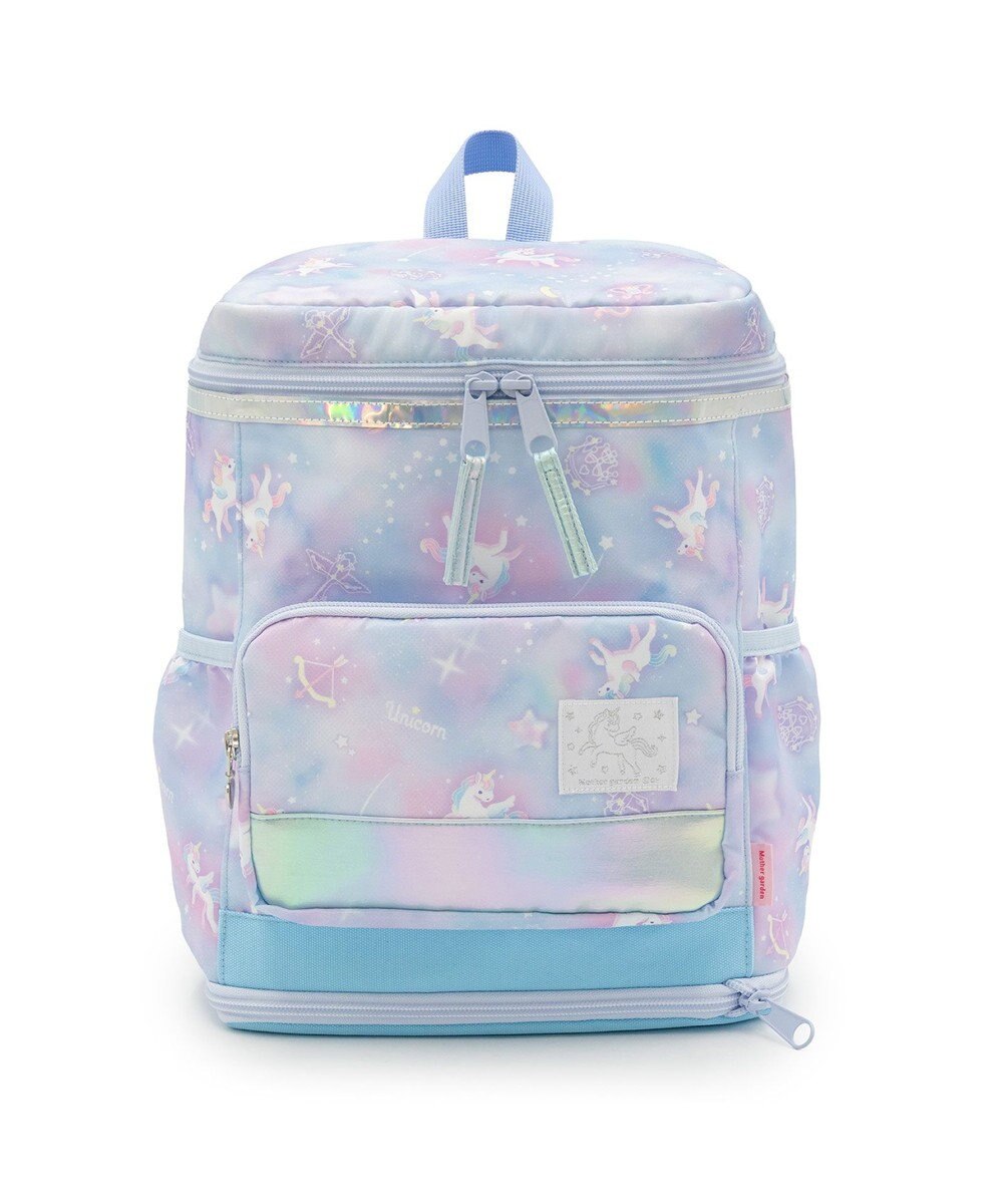 Mother garden マザーガーデン ユニコーン スクエアリュック 【Mサイズ】  《ミルキーウェイ水色》 