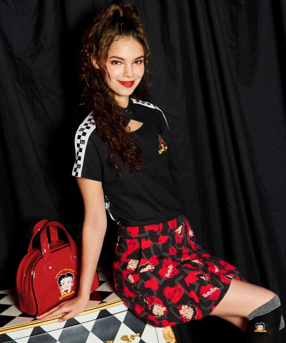 FILA GOLF／marie claire 【LOUDMOUTH×Betty Boop™】 カートバッグ 