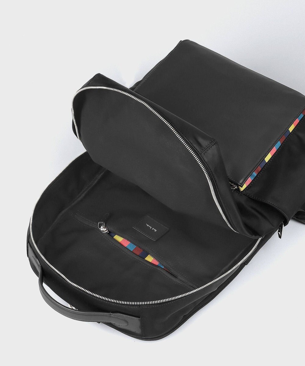 Paul Smith ナイロンブライトストライプトリム リュック 