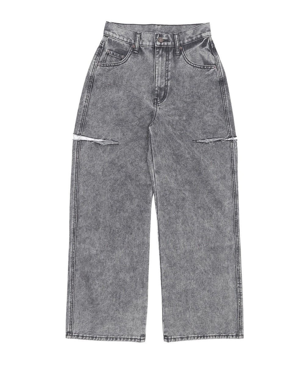 WEGO 【SMサイズ展開】サイドカットデニムストレートパンツ 