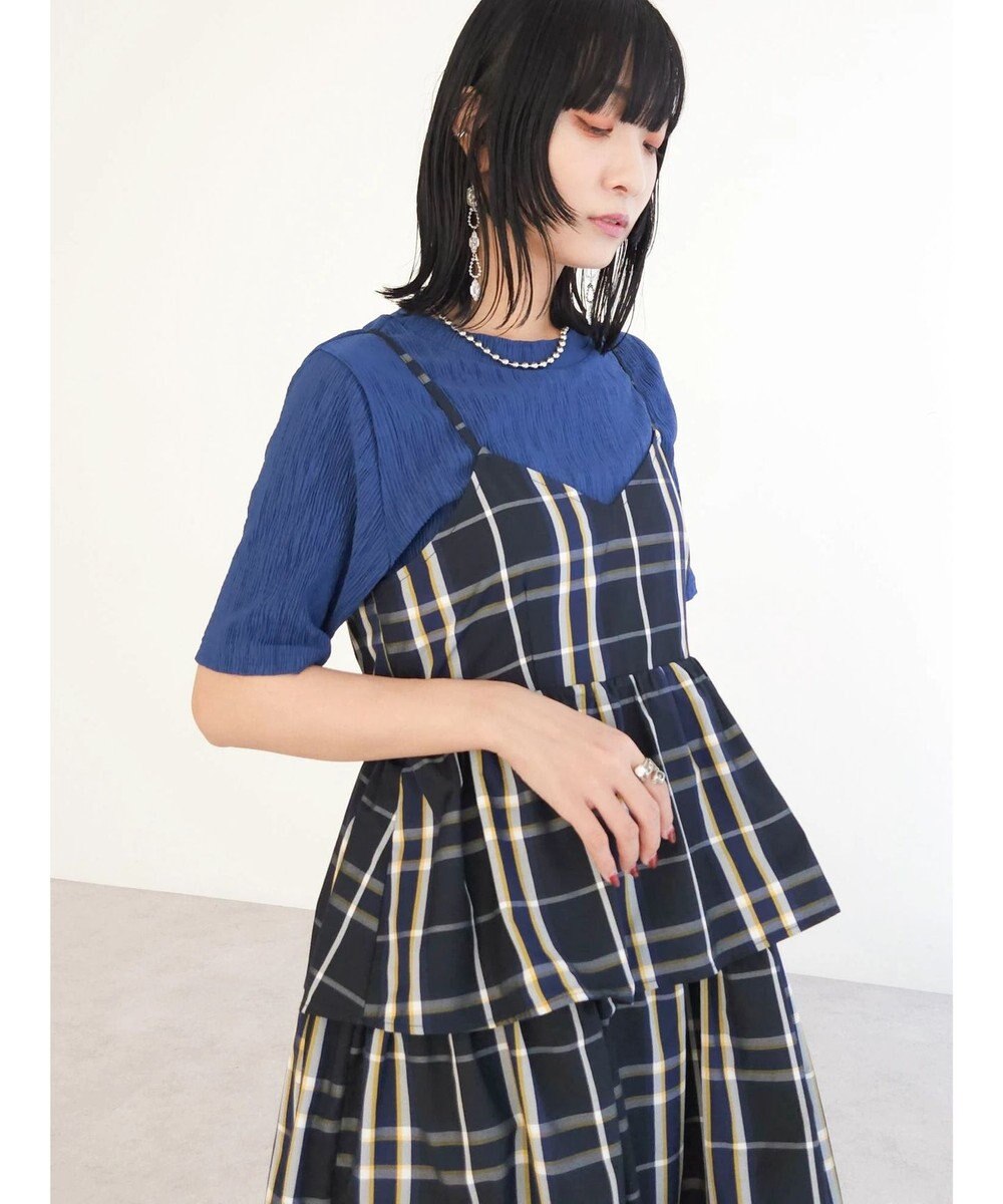 Green Parks BEST PRICE  ５分袖プリーツ加工プルオーバー 