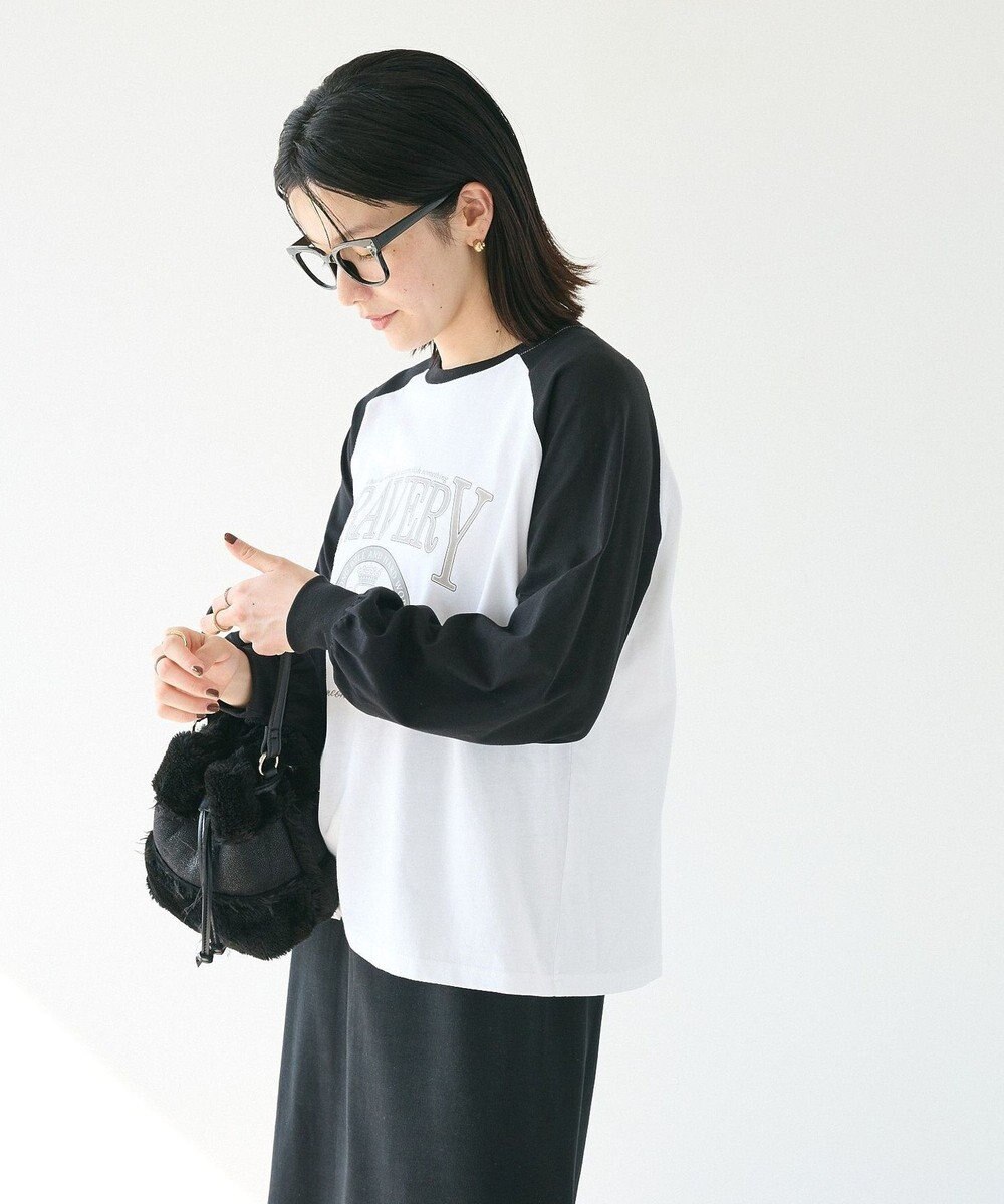 CRAFT STANDARD BOUTIQUE ラグランフロッキープリントＴｅｅ 