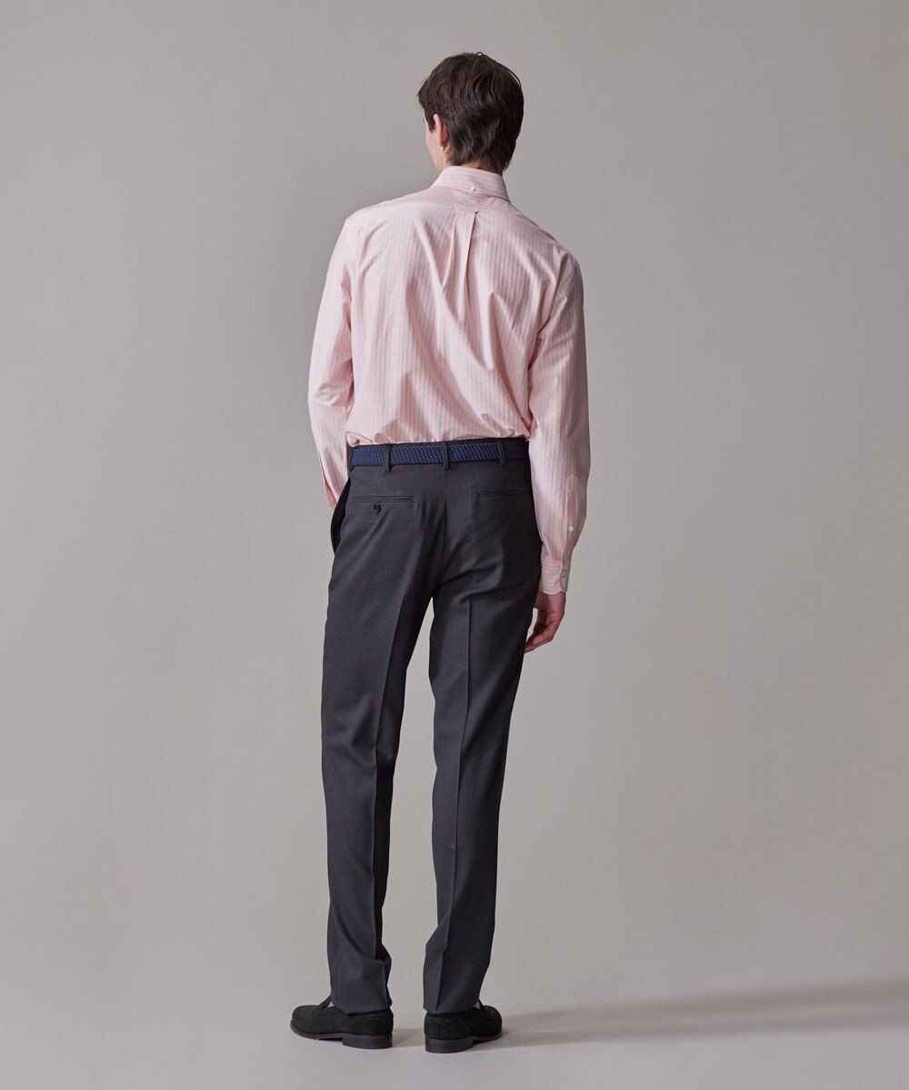 J.PRESS MEN 【KANEMASA JERSEY】【きちんと見え、快適な着心地】ストライプジャージ ボタンダウンシャツ / JAPAN MADE 