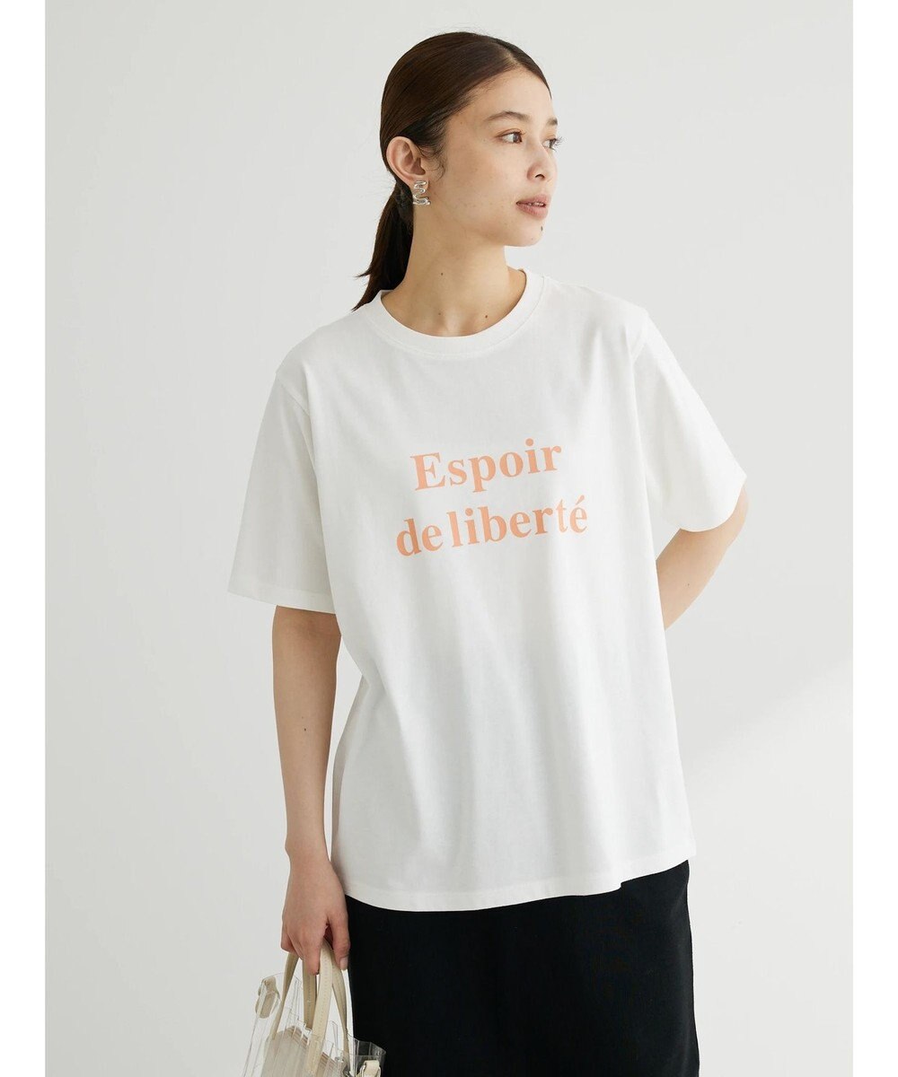 Green Parks フレンチロゴレギュラーＴシャツ 