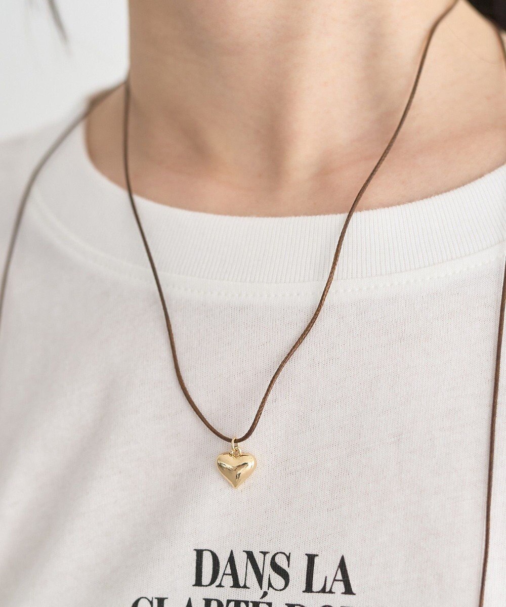 earth music&ecology ハートコードネックレス 