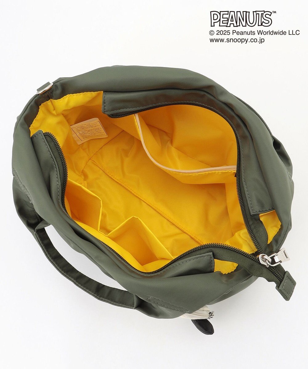 Y'SACCS SNOOPYデザイン　ギャザー2wayミニトート 