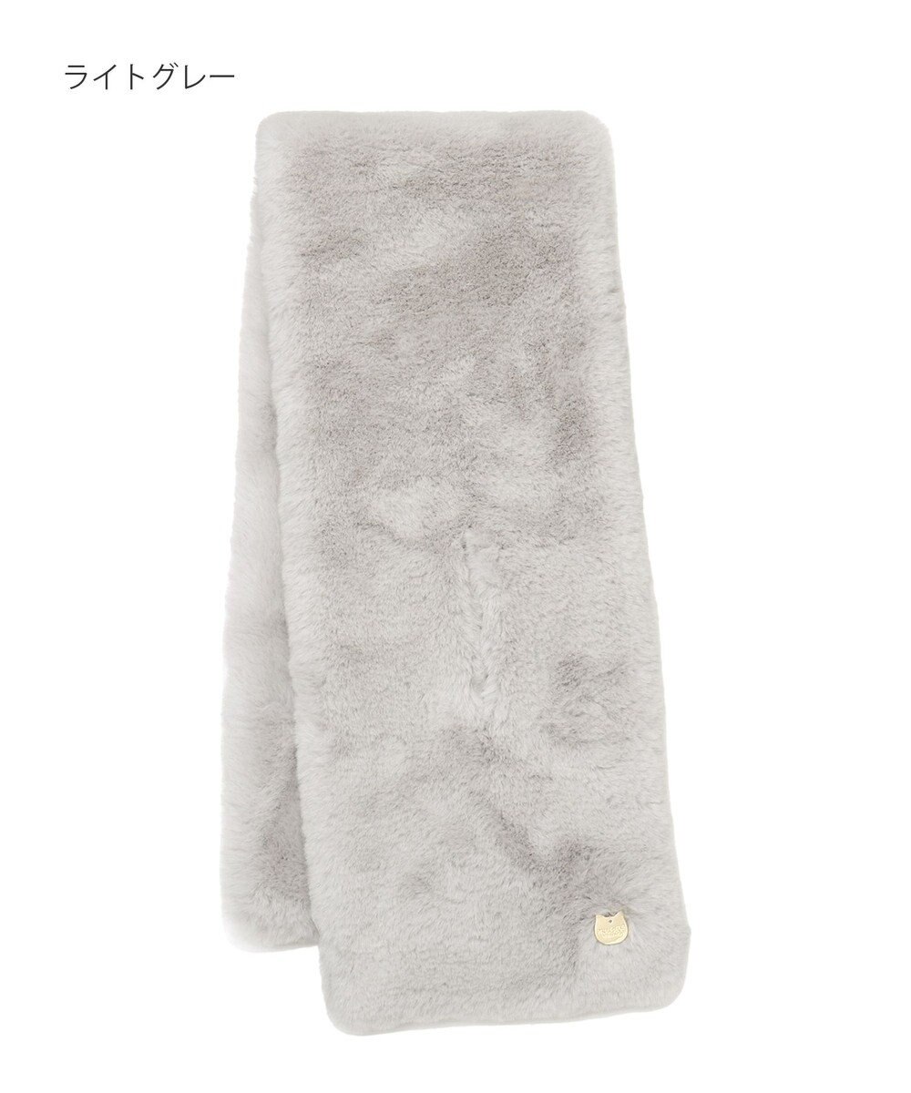 MOONBAT 【FUDGE11月号掲載】PAUL & JOE ACCESSOIRES フェイクファービッグマフラー 