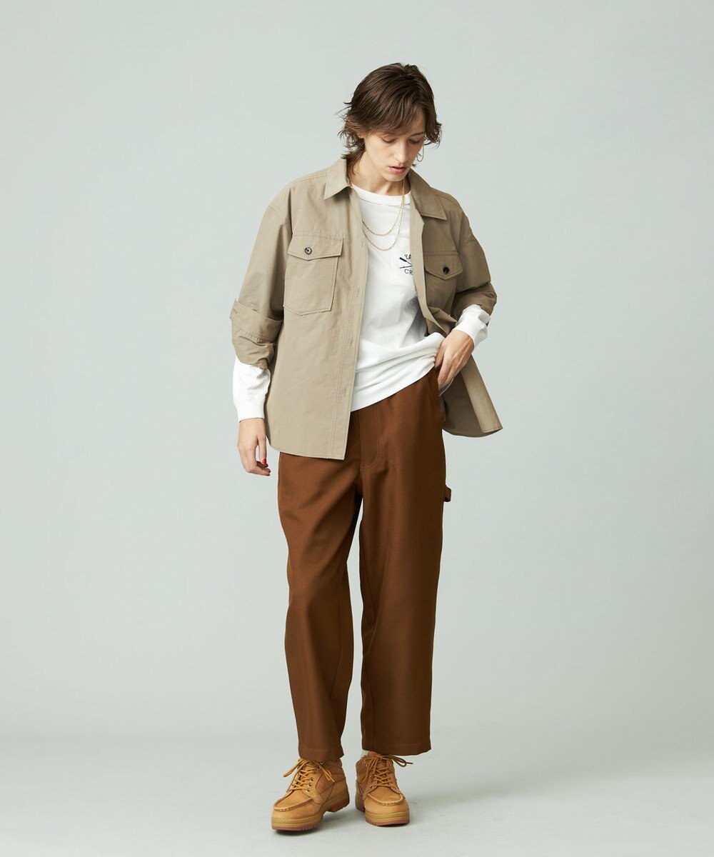 J.PRESS YORK STREET 【WOMEN】ミリタリーシャツジャケット 