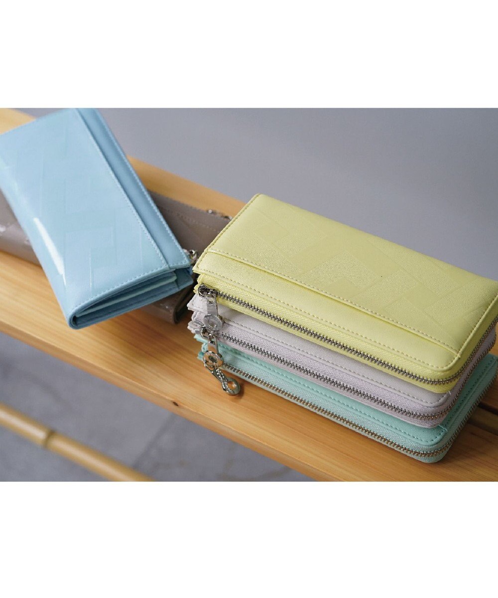 MIYABIYA La quoh with kirakaracho　角つなぎ ソフトレザー L字財布 