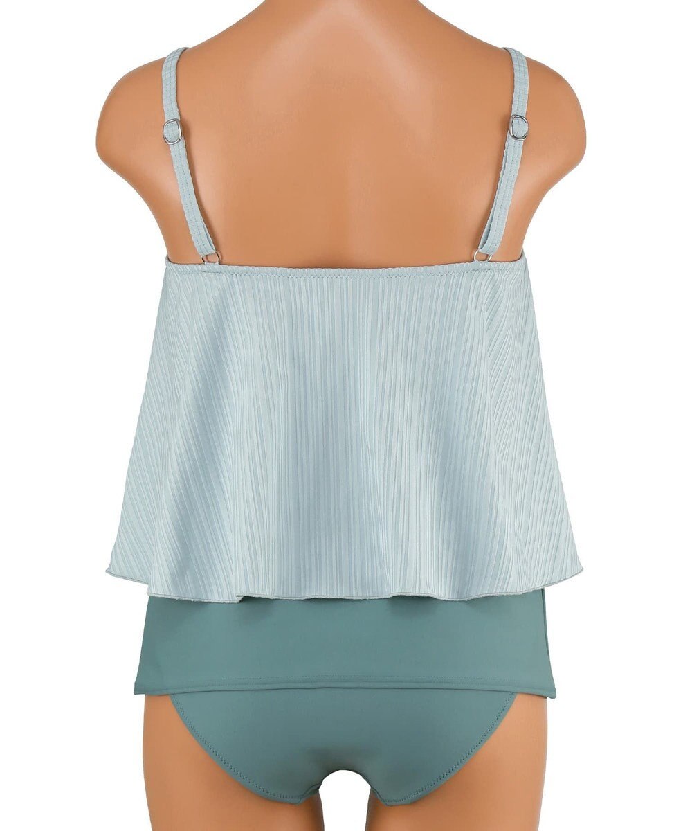 San-ai Resort（三愛水着楽園） ロングパンツセット水着　9M・11L【Coral veil（コーラルヴェール）】 