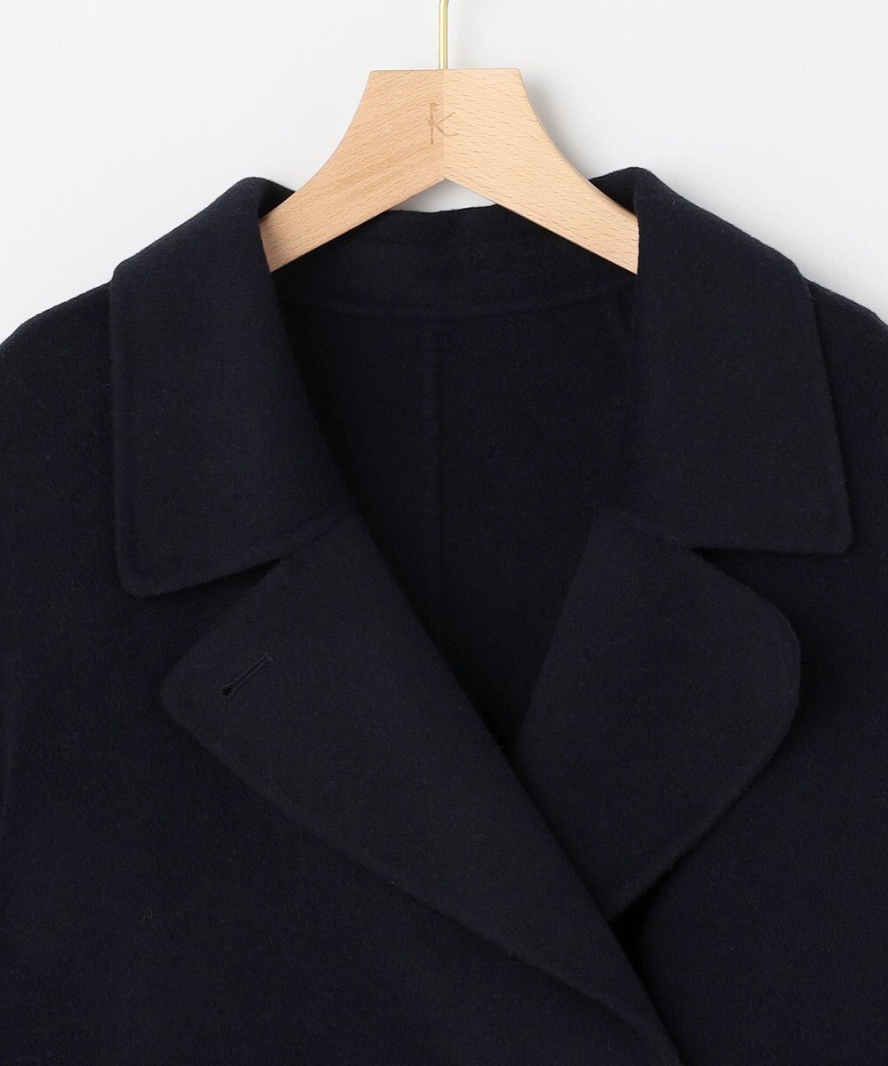 組曲 S ダブルブレストリバー コート 