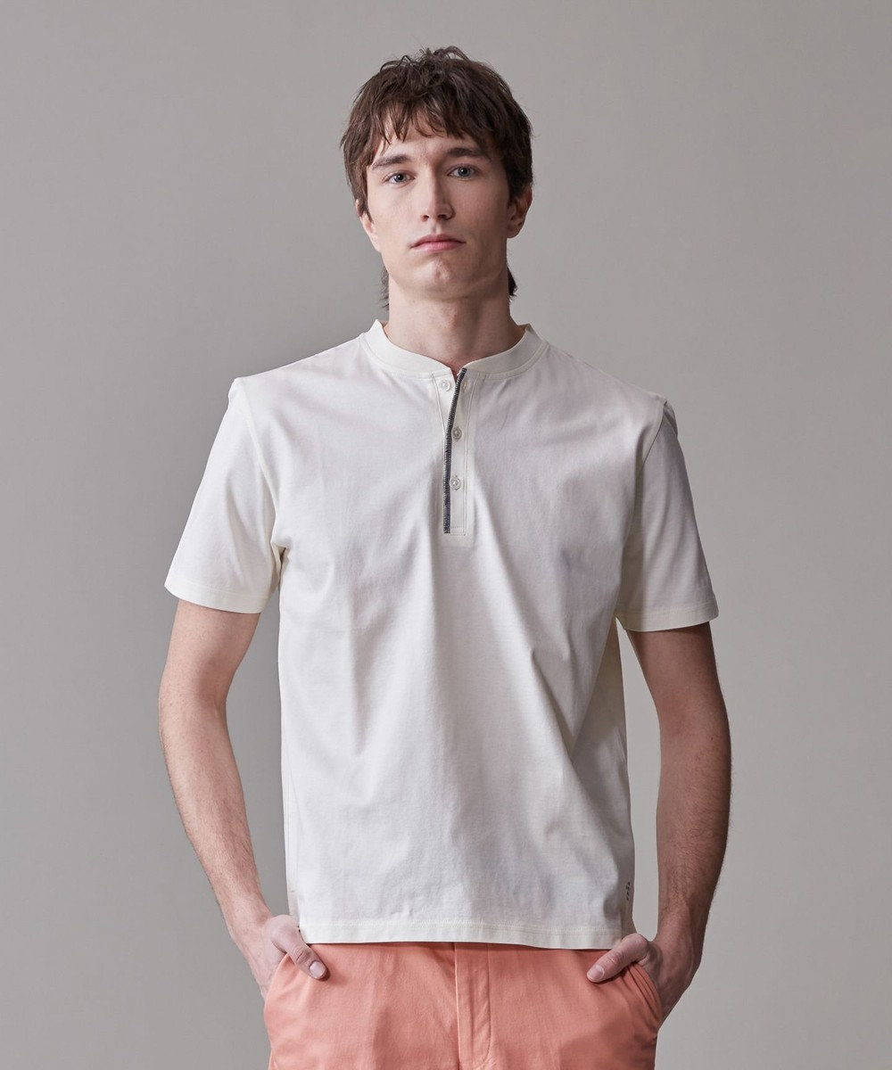 hyeri fake nude シルケット天竺ヘンリーネック Tシャツ / J.PRESS MEN | ファッション通販 【公式通販】オンワード・クローゼット