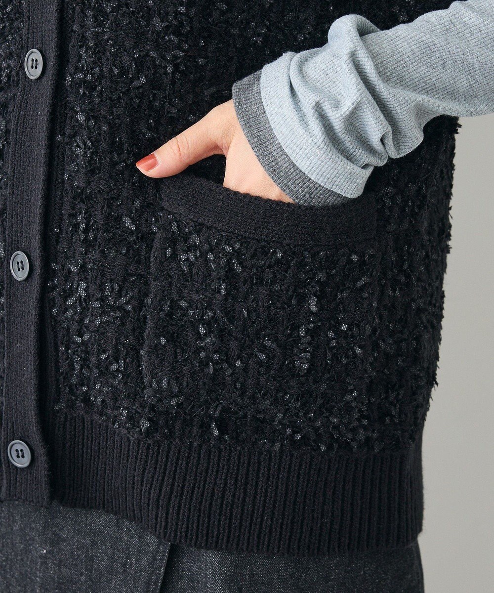 CRAFT STANDARD BOUTIQUE ツイード編みニットベスト 