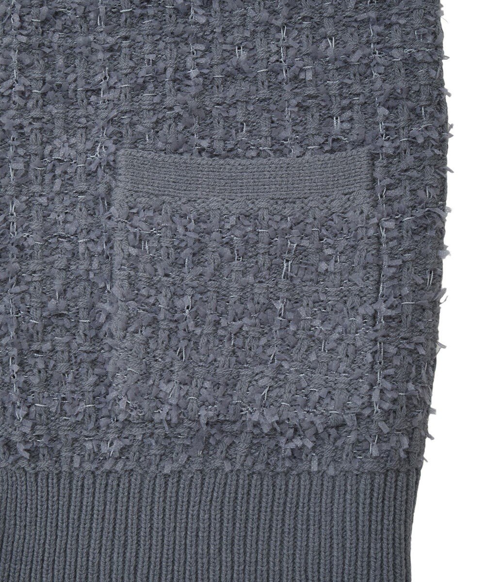 CRAFT STANDARD BOUTIQUE ツイード編みニットベスト 