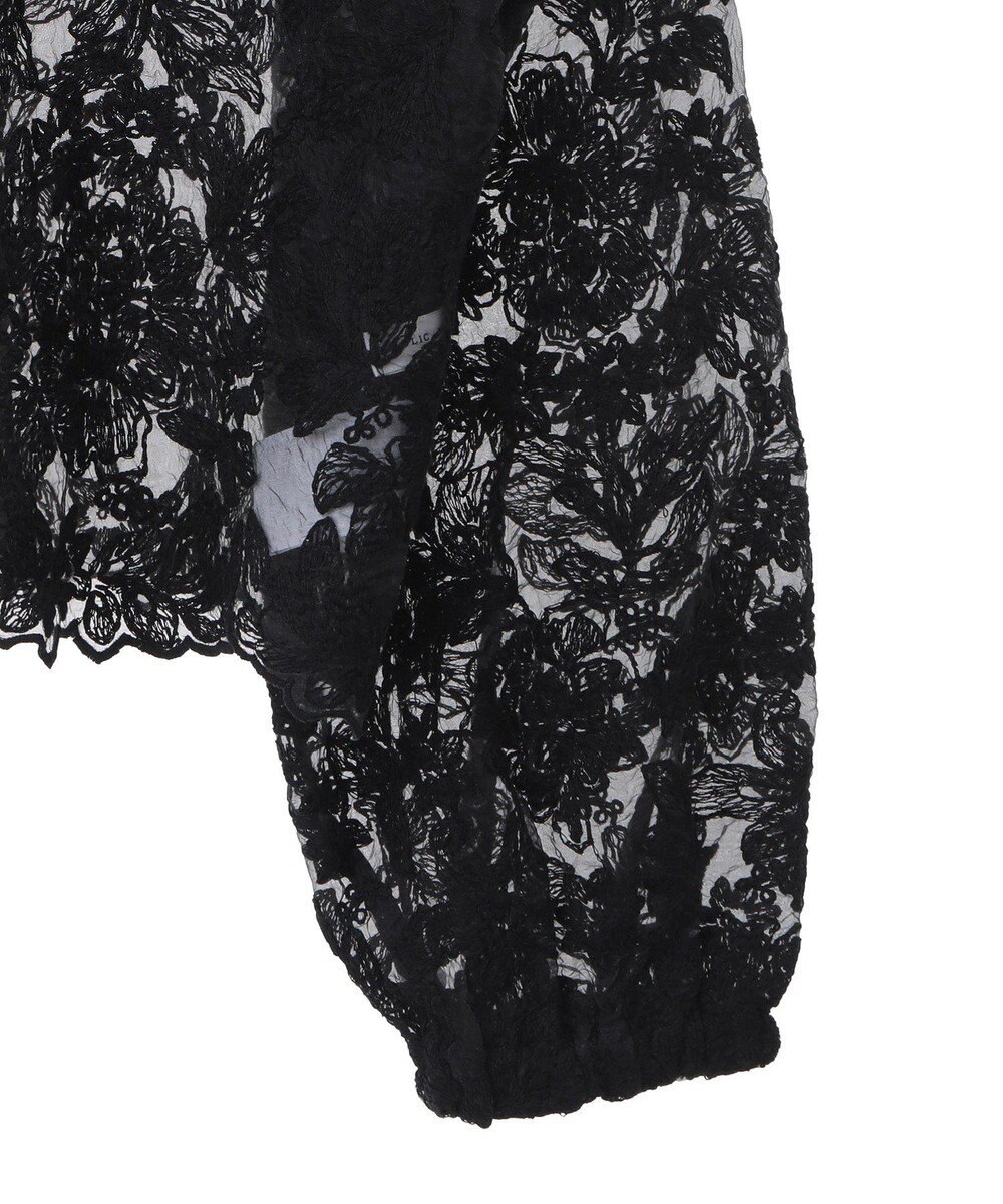 AMERICAN HOLIC 前後２WAYシアーレースブラウス 