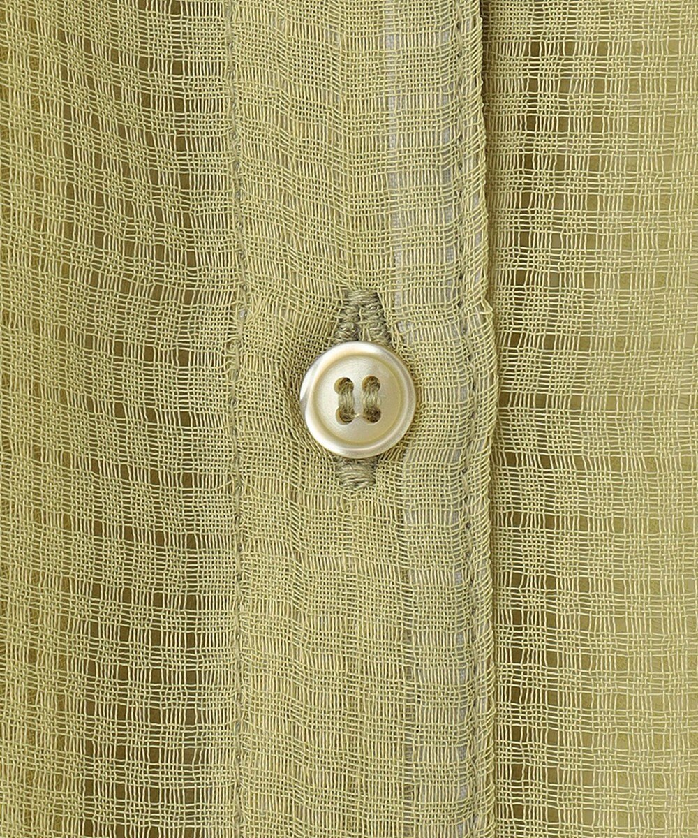 Feroux シアーチェック ブラウス 