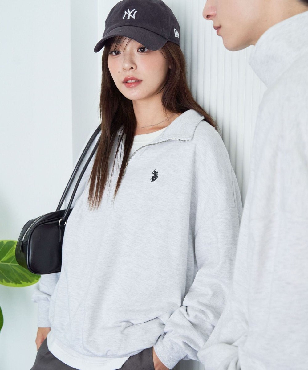 WEGO 【ユニセックス着用ITEM】別注　U.S POLO ASSN.　ハーフZIPPO 