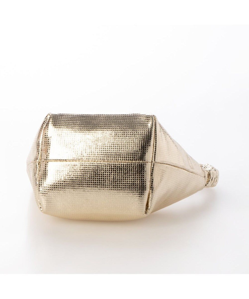 UNBILLION カシュカシュ cachecache / ギャザーハンドルメタリックミニショルダー 