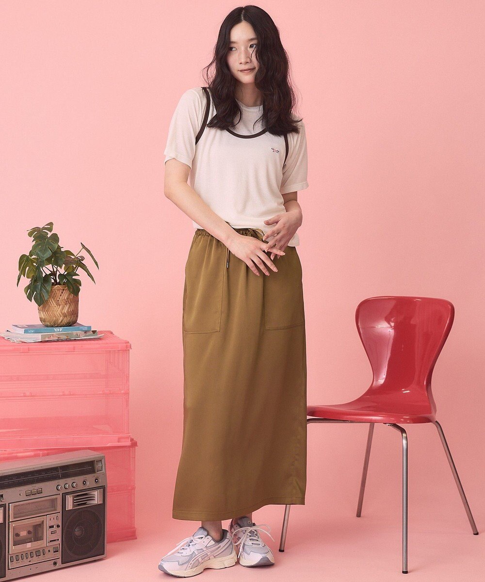 AMERICAN HOLIC 【PENNEY'S】配色タンクトップ+Tシャツ 