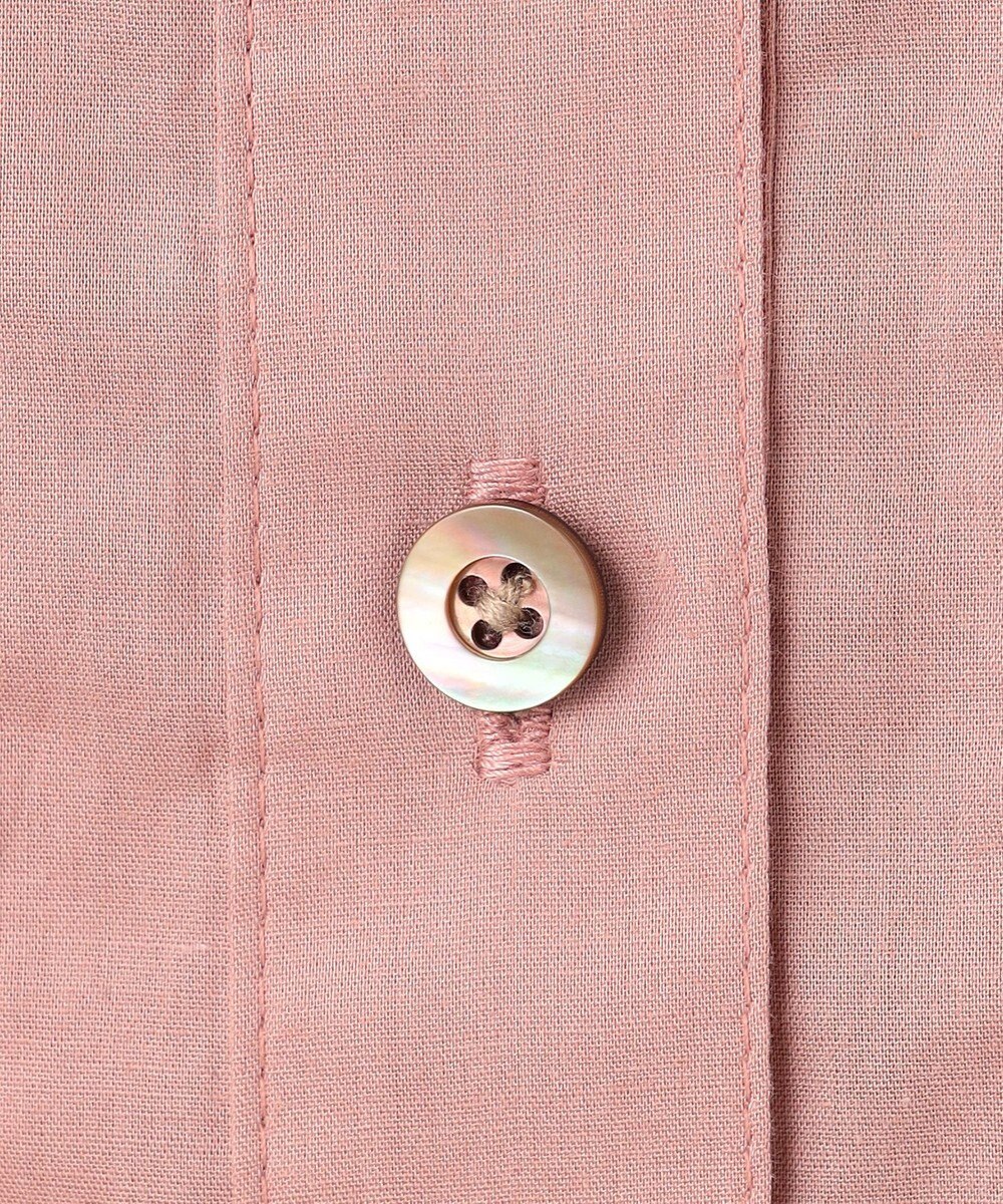 J.PRESS LADIES 【洗える】セルロースライト刺繍  シャツ ブラウス 