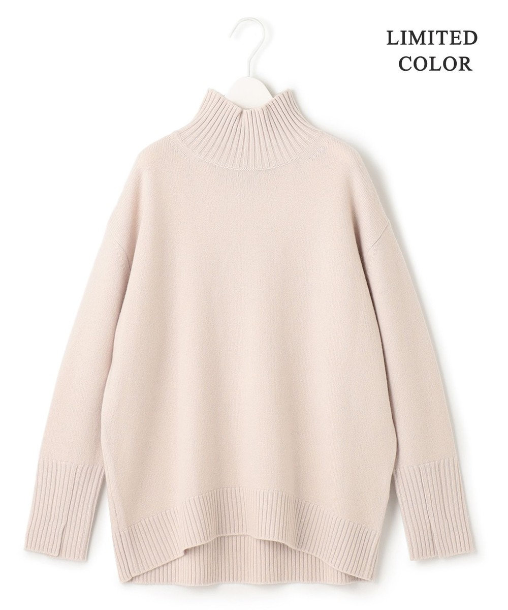 ICB 【新色追加・WEB限定カラーあり】 ソフトカシミヤミックス ハイネックニット 