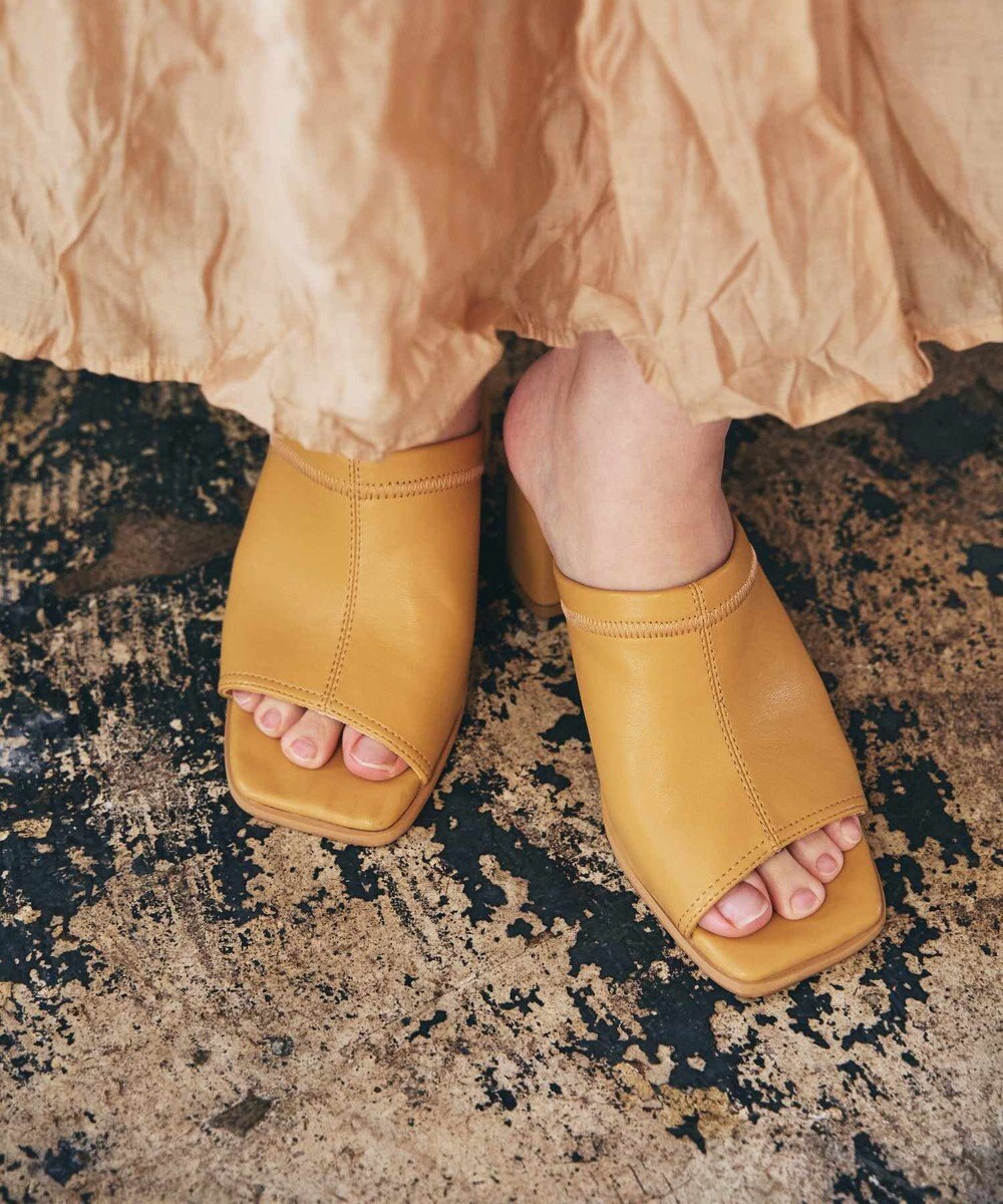 BONTRE 【PRECIEUX JOUET/プレシュウジュエ】ダイアグナリーオープントゥミュール /013PJ 