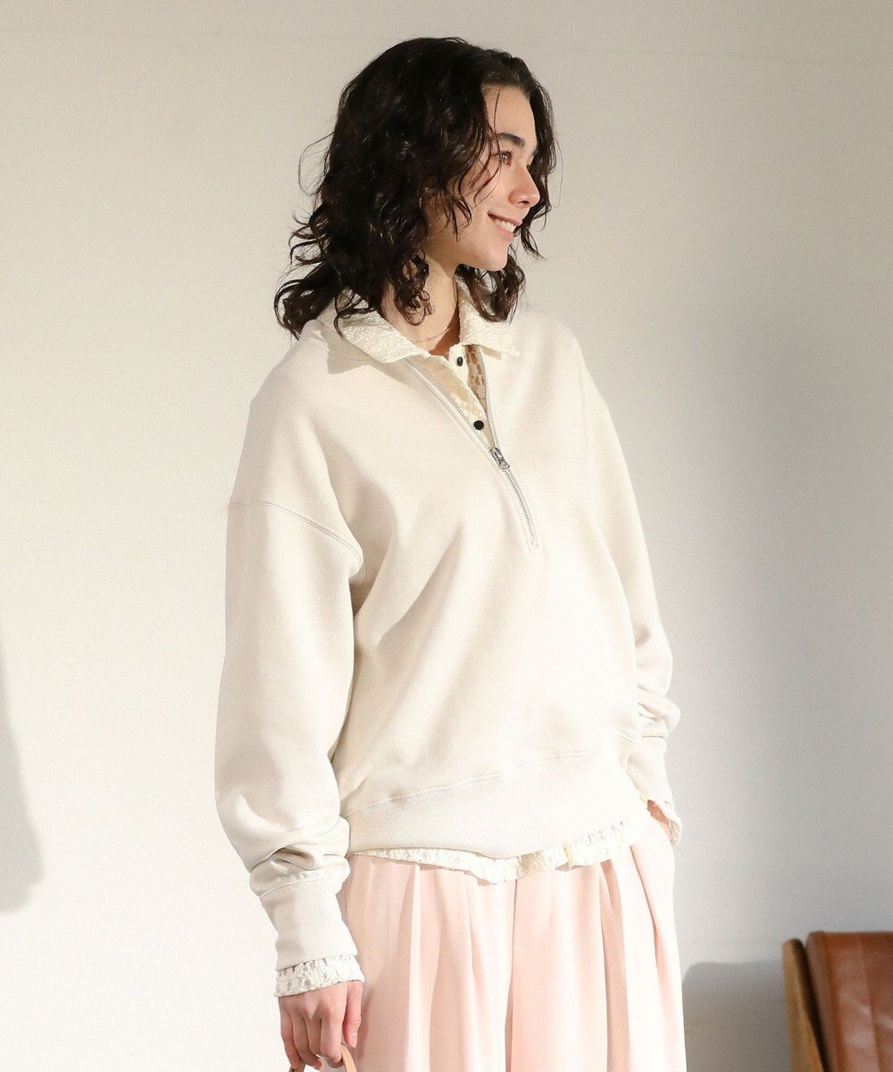 Green Parks ハーフＺｉｐ裏毛プルオーバー 