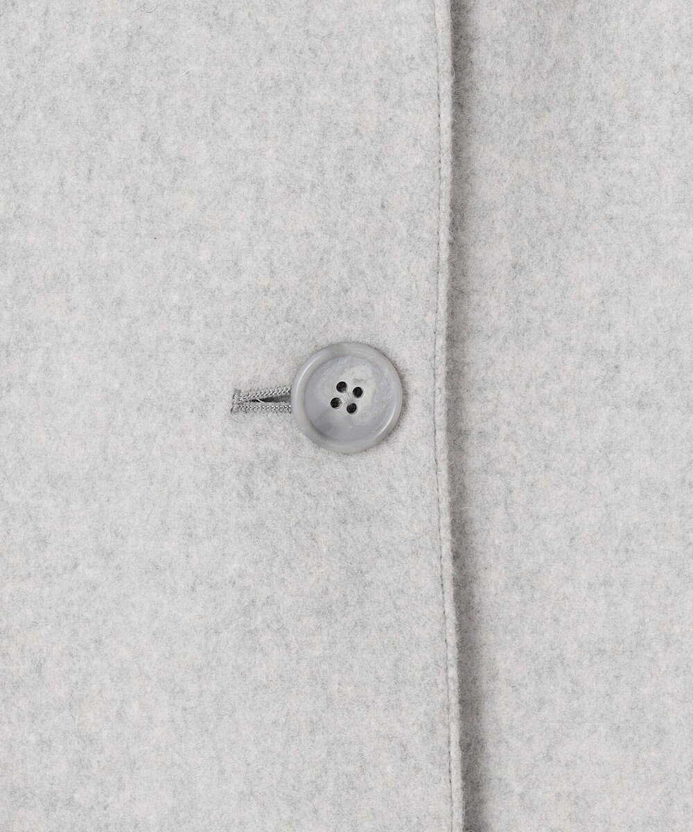 J.PRESS LADIES ショートビーバー フーデッド コート 