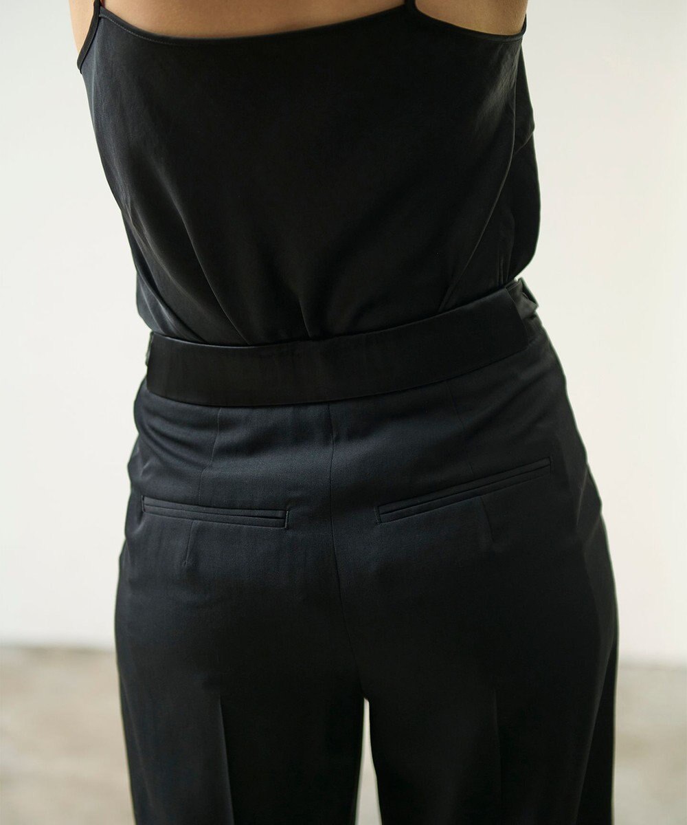 GRACE CONTINENTAL タキシードワイドパンツ 