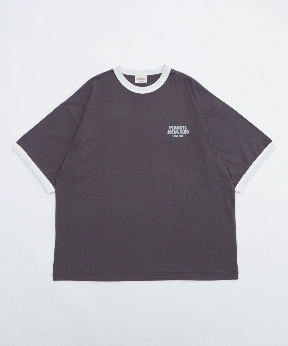 WEGO 【ユニセックス着用ITEM/MLサイズ展開】別注PEANUTSプリントT（SS） 