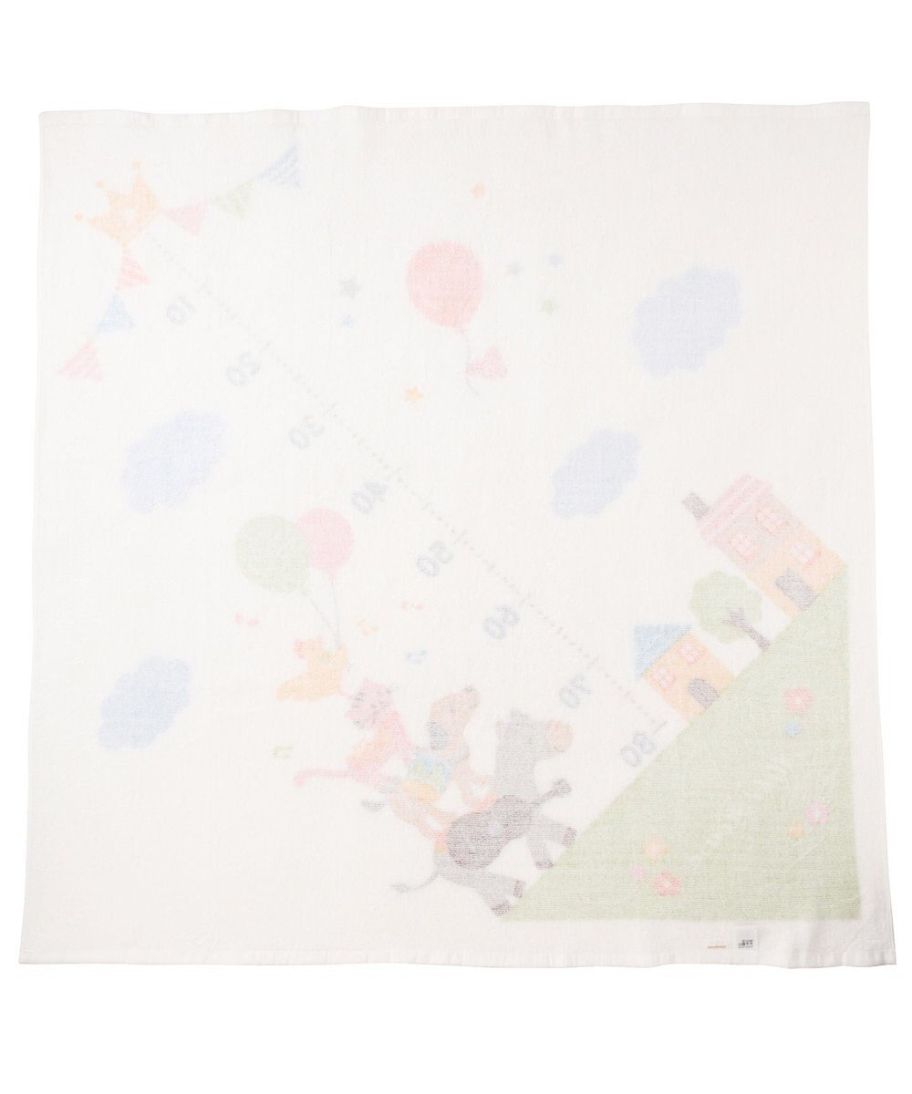 MIKI HOUSE HOT BISCUITS 身長計ガーゼバスタオル ギフトセット【BOX付き】 