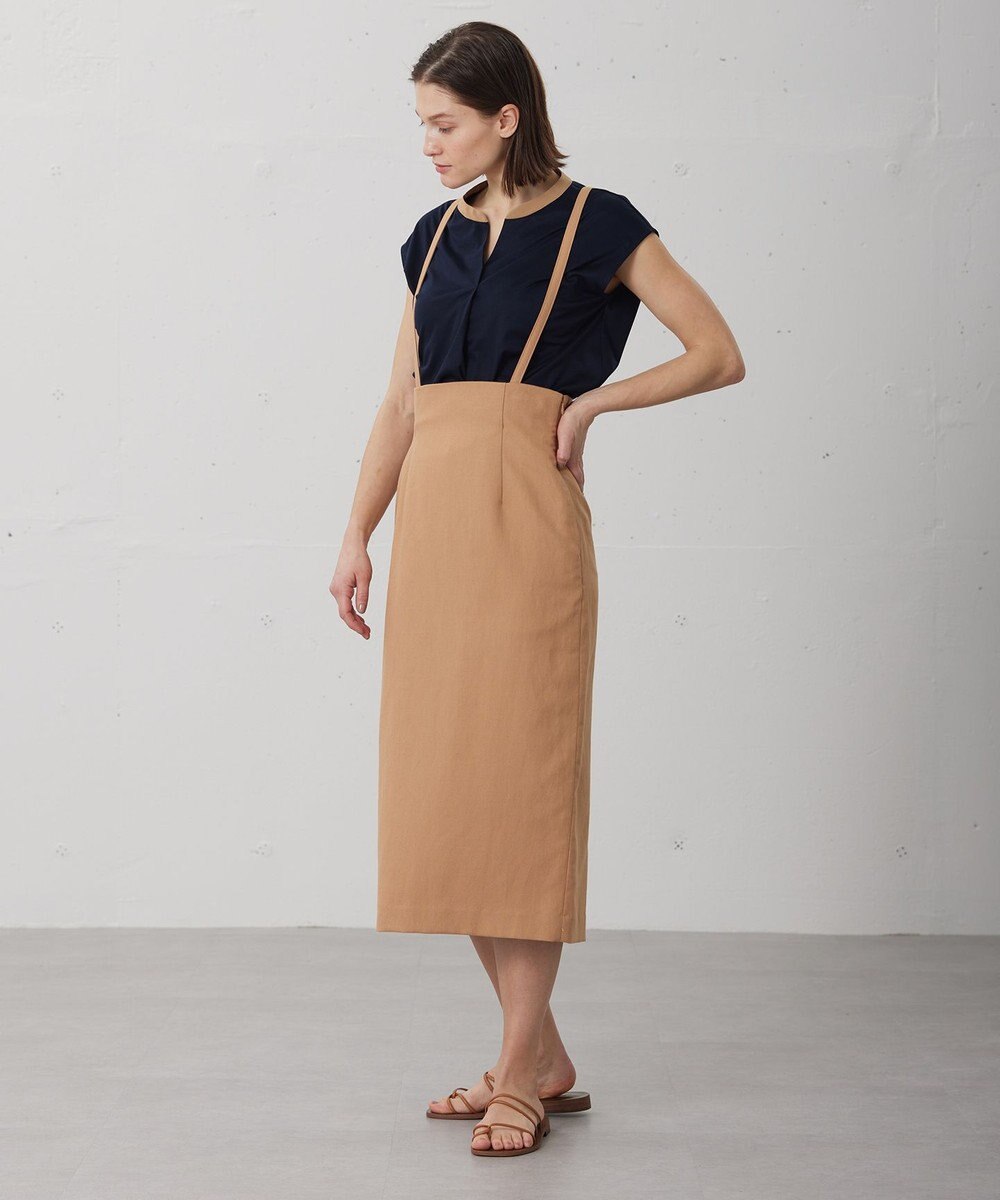 BEIGE， 【WEB限定】AUBIN / バイカラートップス 