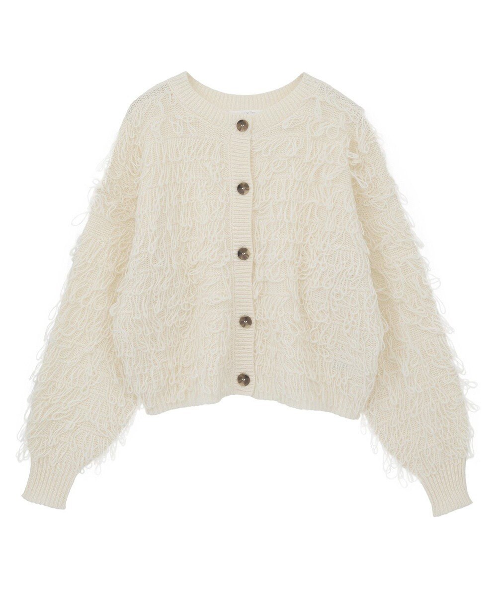 Green Parks ループニットカーディガン 