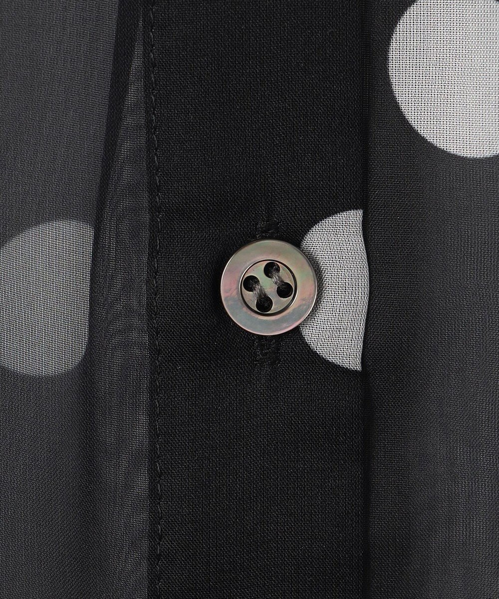 組曲 S 【組曲×setsuko sagittaire】シフォンプリント2WAYブラウス 