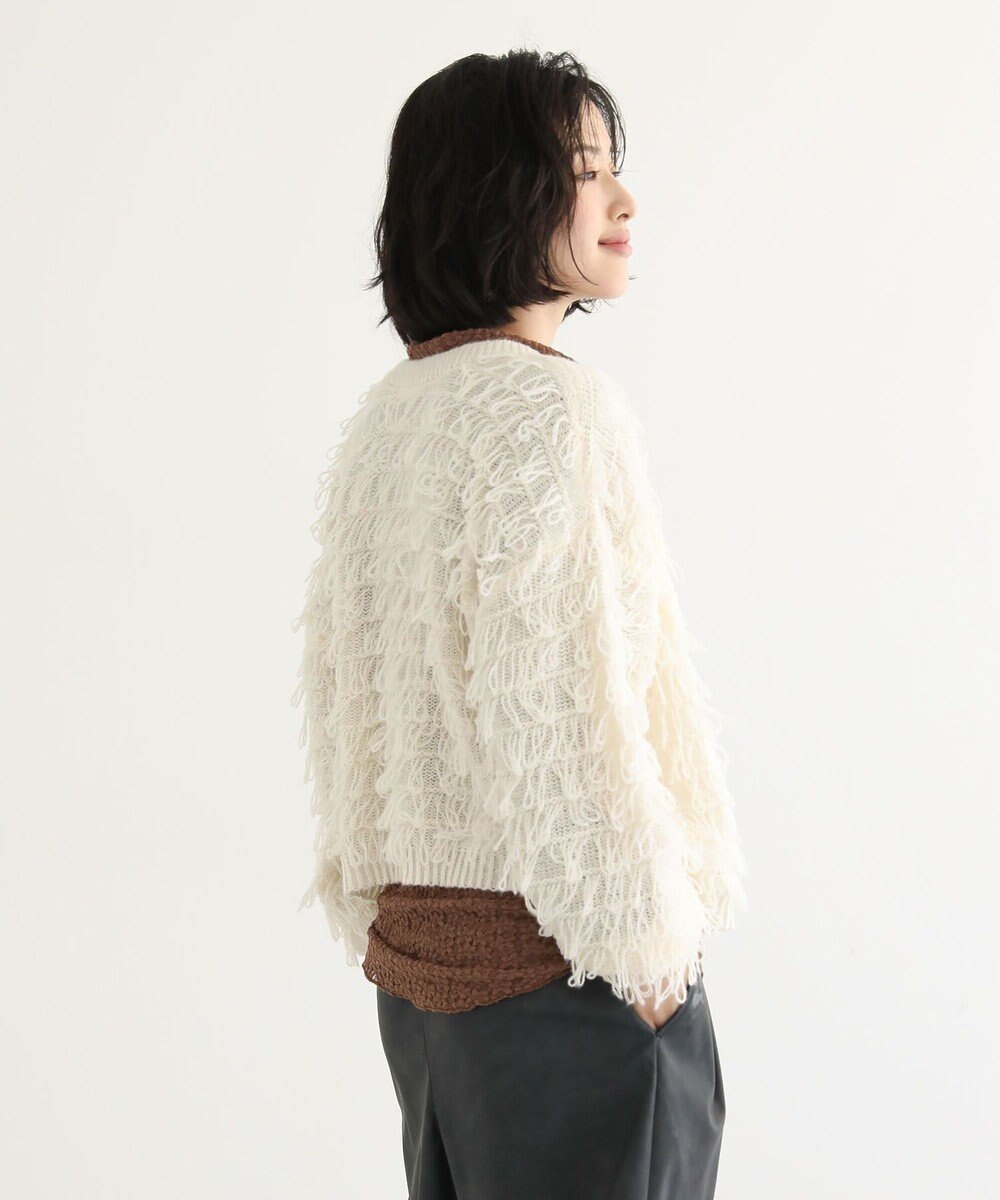 Green Parks ループニットカーディガン 