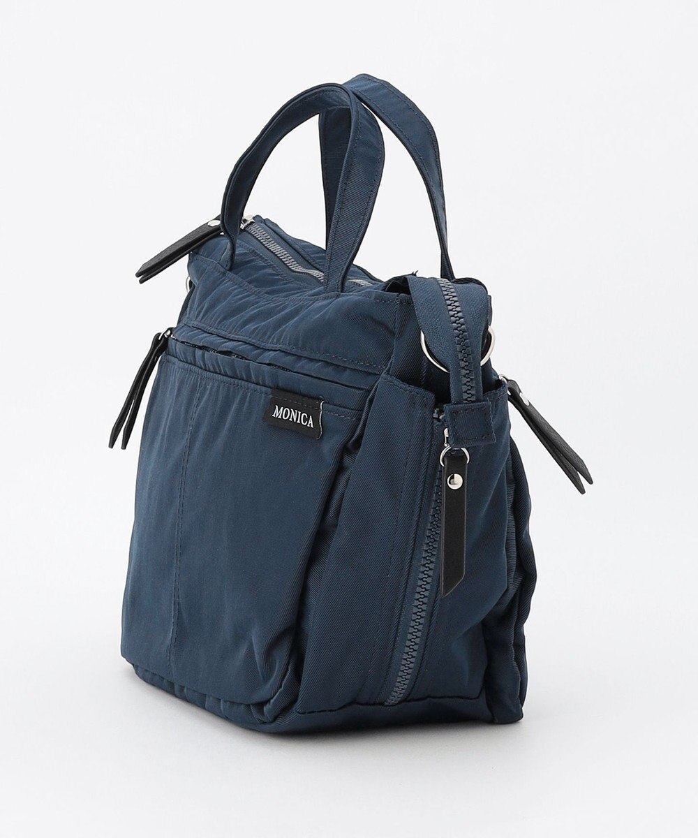 LA BAGAGERIE 【MONICA】サイドジップ2WAYトートバッグ 