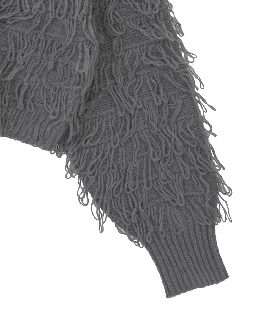 Green Parks ループニットカーディガン 